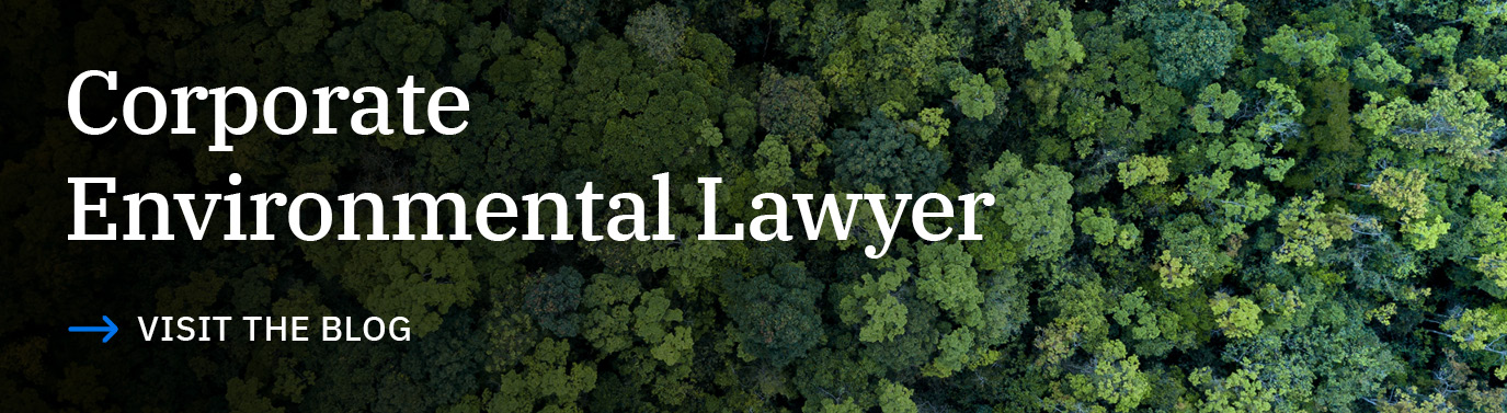 Corporate Environmental Blog